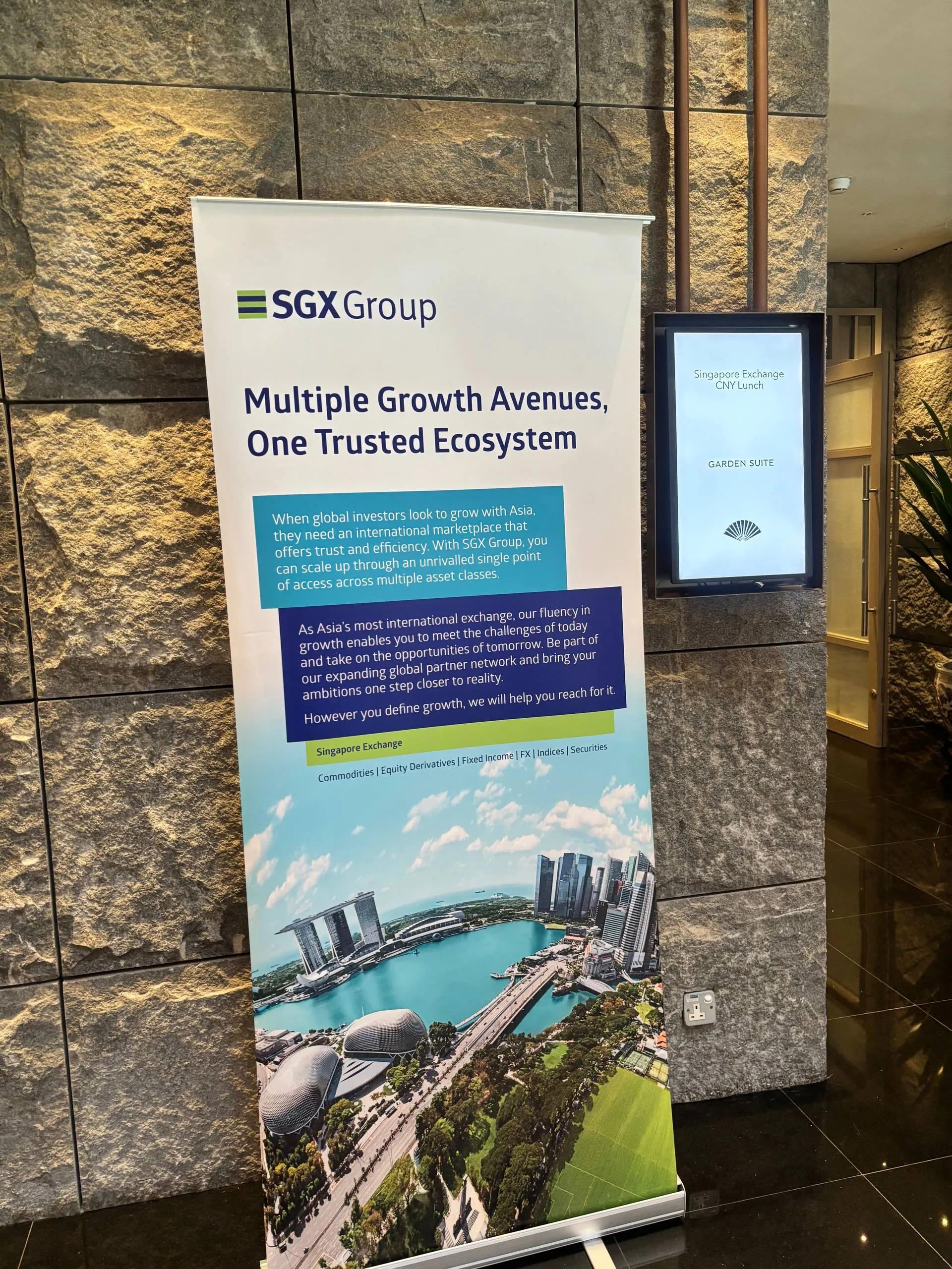 SGX Lunar New Year Lunch