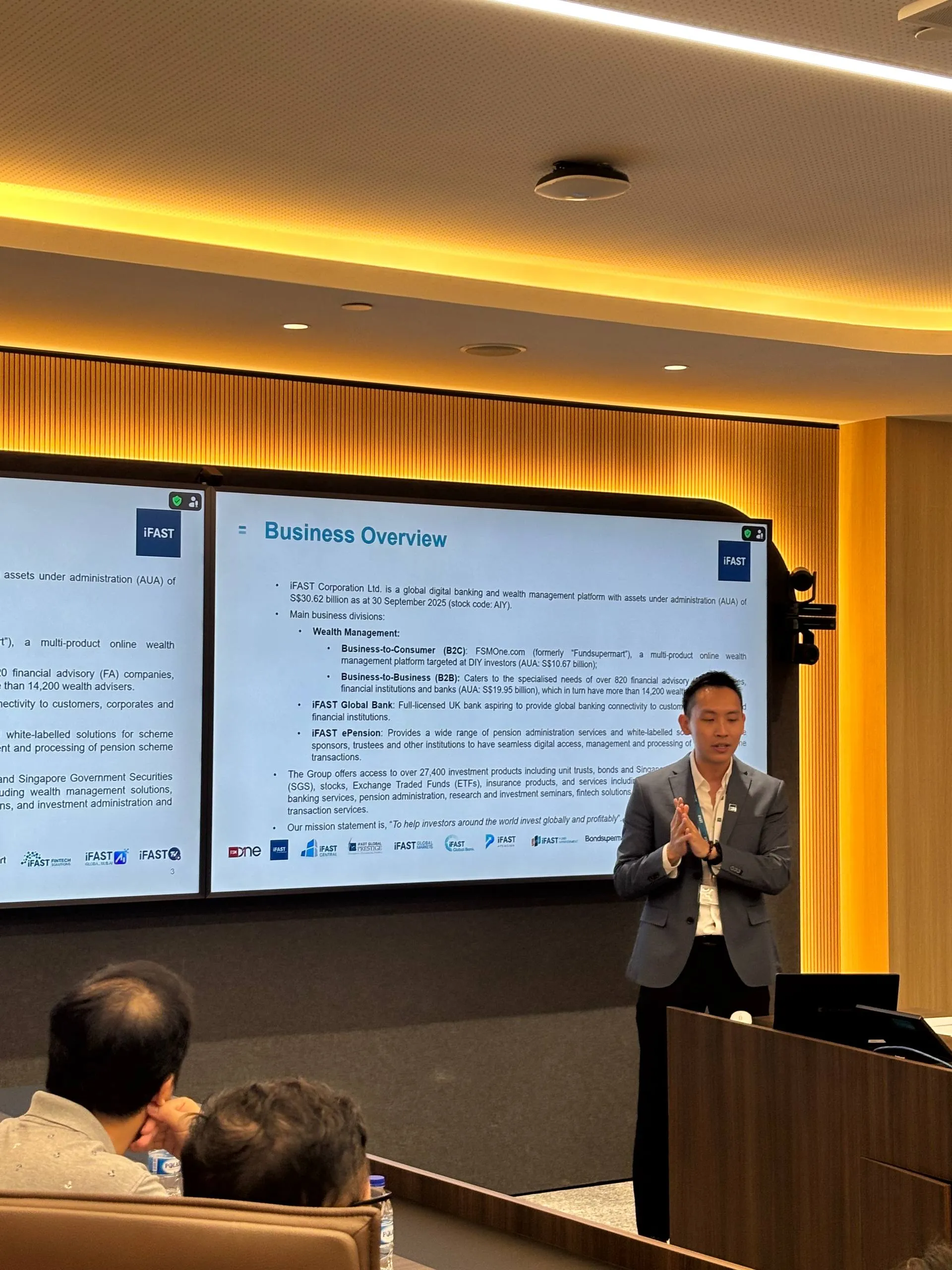 iFAST Corporation Ltd. Corporate Site Visit